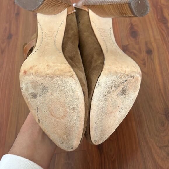 Boutique 9 suede slouchy tan boots heels 8 - Picture 5 of 8